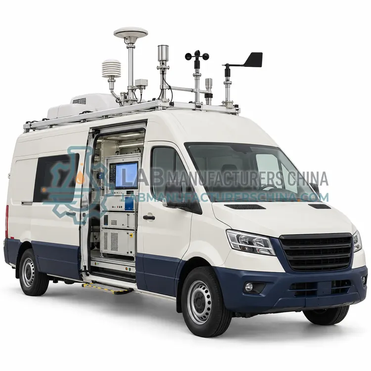 Mobile Vehicle-Mounted Air Quality Monitoring Station — product photo