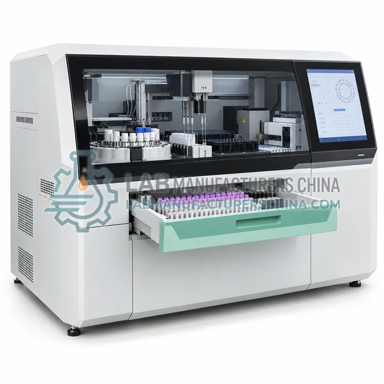 Fully Automated Coagulation Analyzer with Cap-Piercing Autoloader — product photo