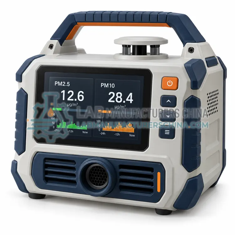 Laser Scattering PM2.5 and PM10 Air Quality Monitor — product photo