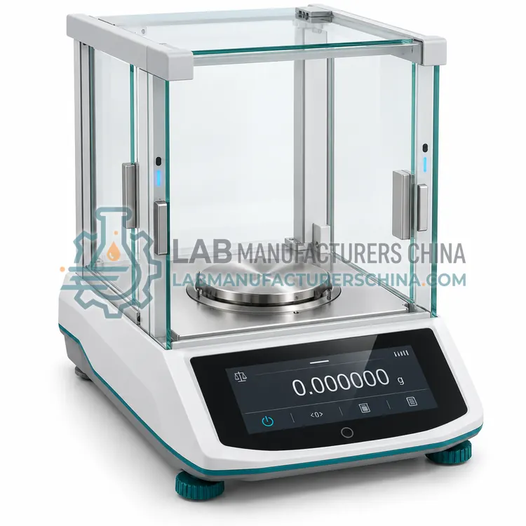 Analytical Balance with Automatic Draft-Shield Doors — product photo