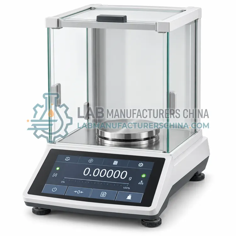 GLP-Compliant Analytical Balance with Data-Integrity Software — product photo