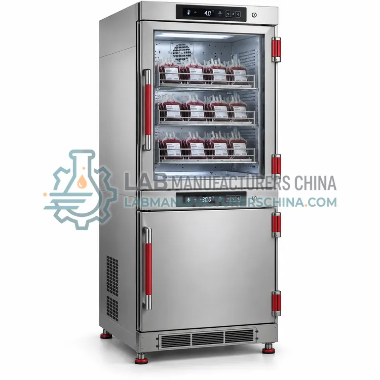 Combined Blood Bank Refrigerator and Plasma Freezer — product photo