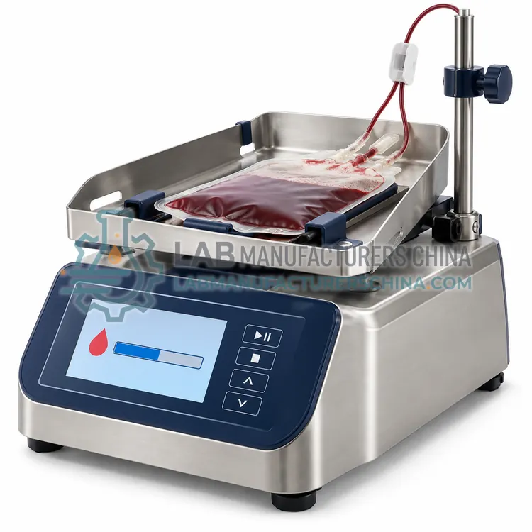 Portable Battery-Powered Blood Collection Monitor — product photo
