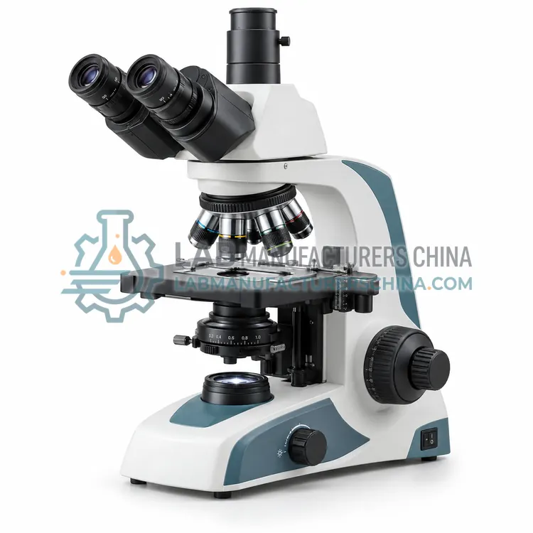 Trinocular Biological Microscope — product photo