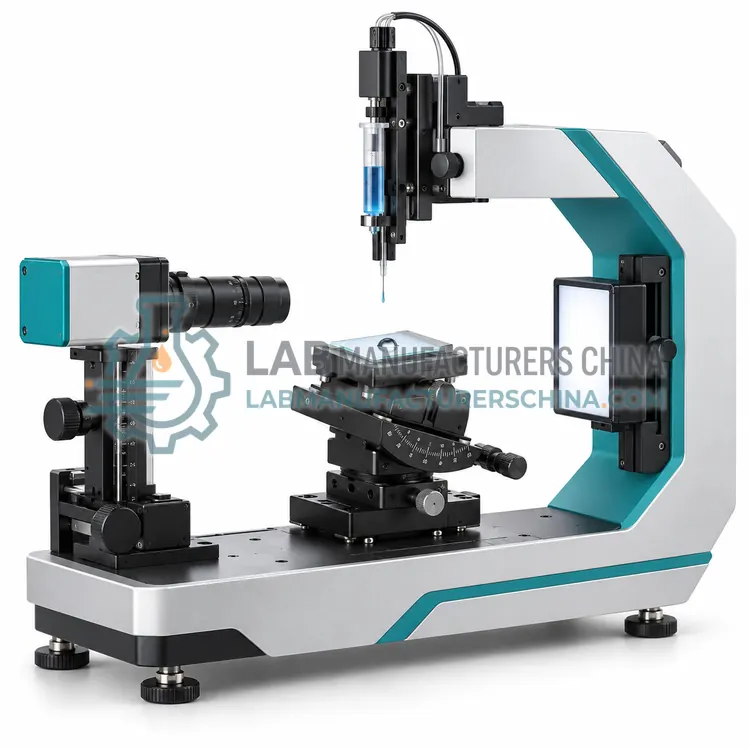 Dynamic Contact Angle Goniometer with Tilting Stage — product photo