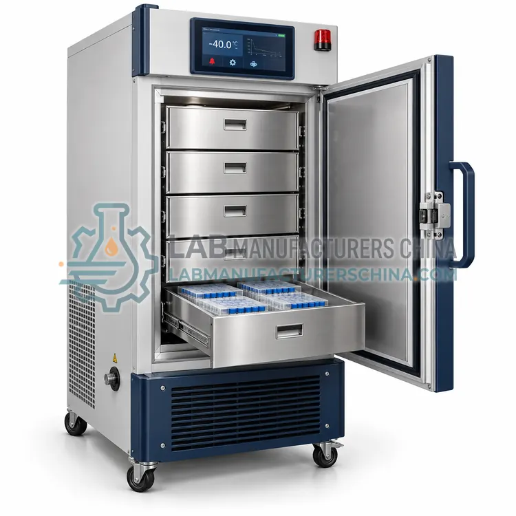 -40 °C Plasma Storage Freezer with Data Logging — product photo