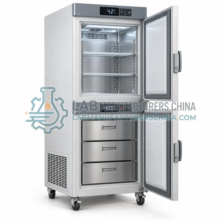 Dual-Zone -40 °C Freezer and 2-8 °C Refrigerator Combination — product photo