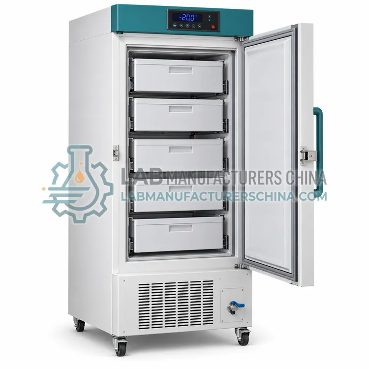 Upright –20 °C Laboratory Freezer with Drawers — product photo