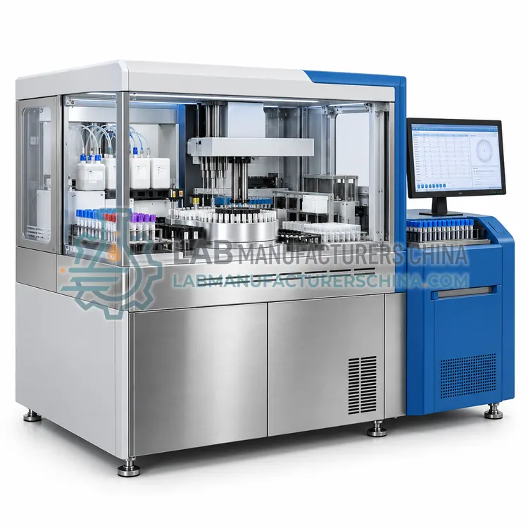 Automated Chemistry Workstation with Sample Sorter and Archiver — product photo