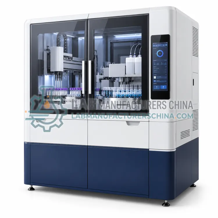 Track-Connected Chemistry Workstation for Core Laboratories — product photo