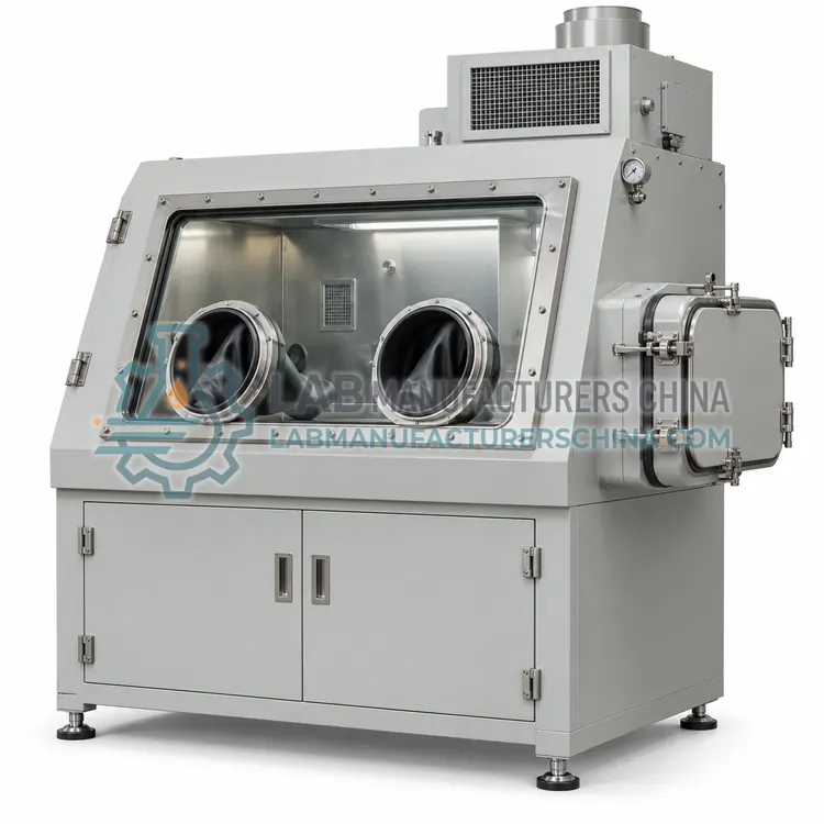 Class III Lead-Lined Glovebox Cabinet — product photo