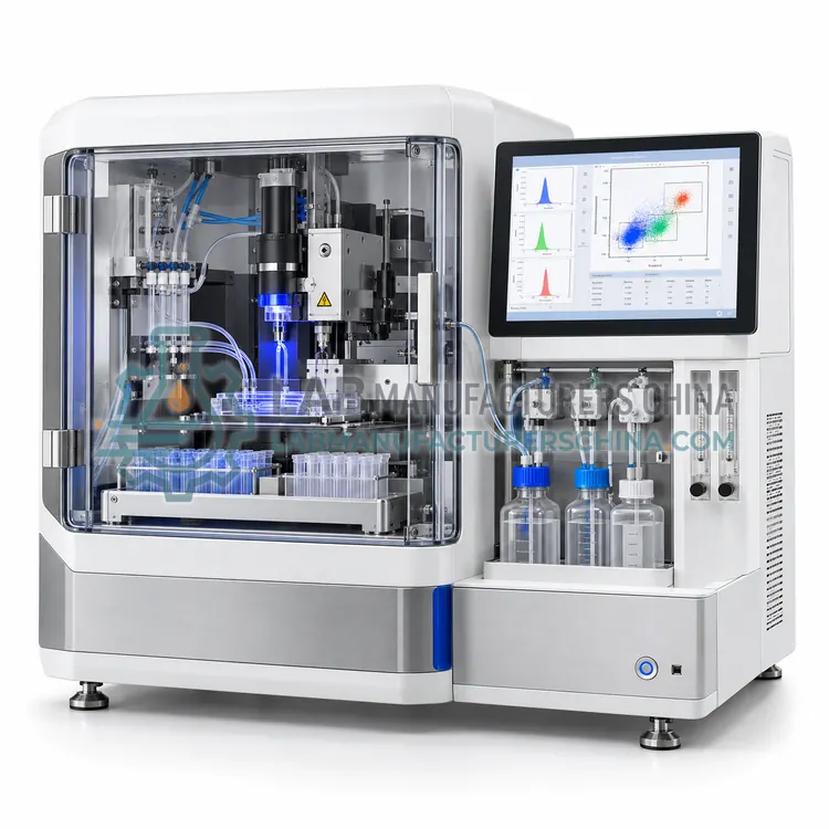 Microfluidic Chip-Based Cell Sorter — product photo