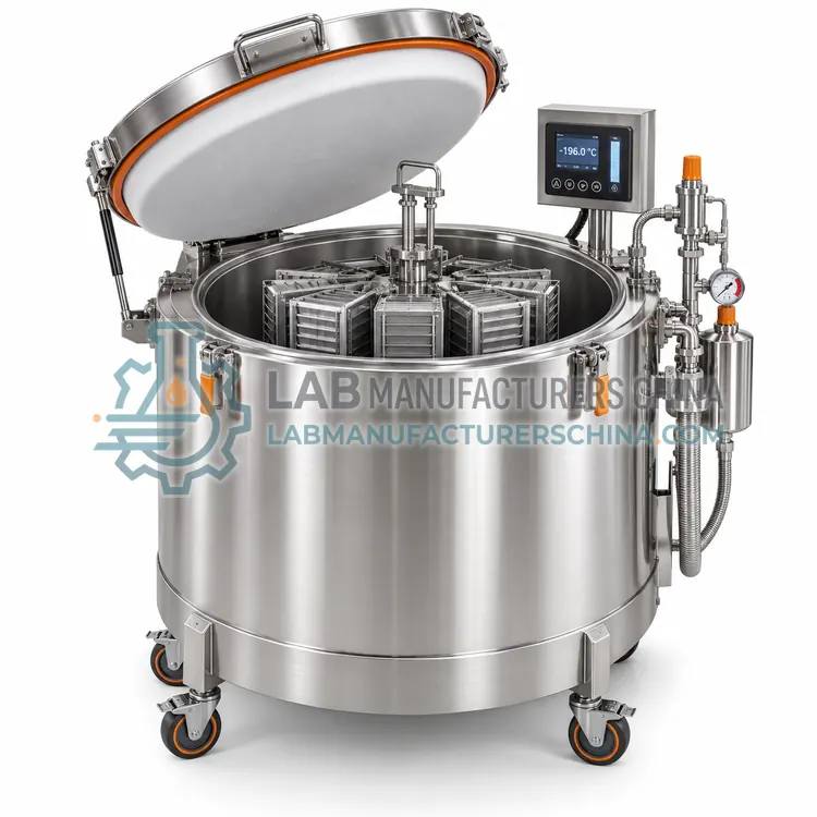 Cord Blood Bag Cryogenic Storage System — product photo