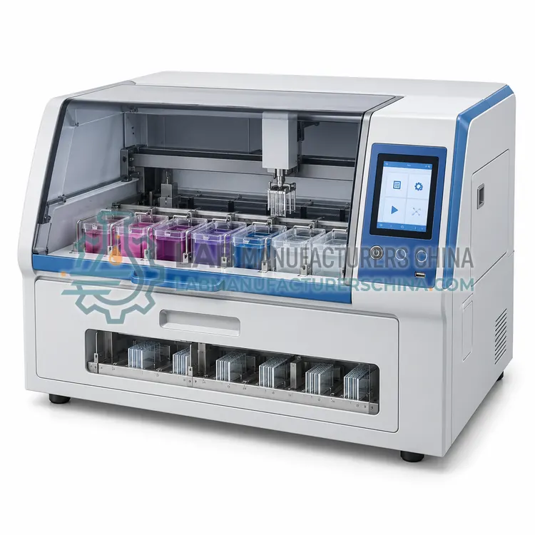 Automated Papanicolaou Slide Stainer — product photo