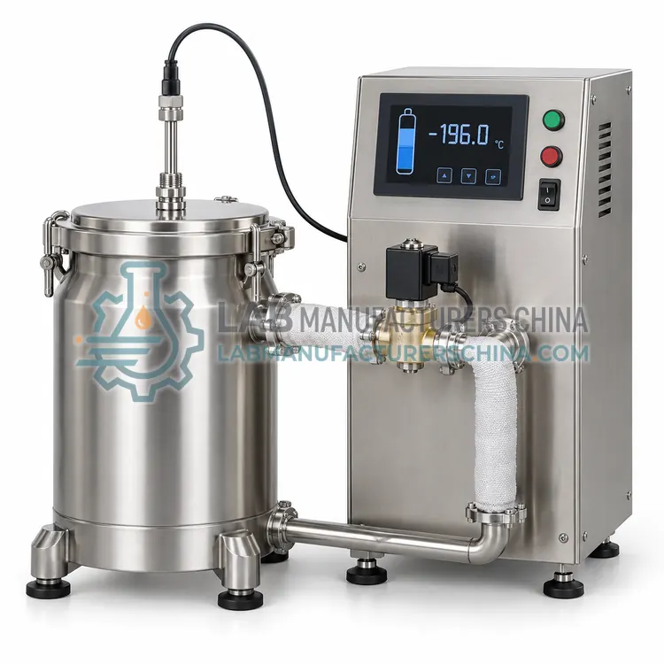 Liquid Nitrogen Auto-Fill Controller with Solenoid Valve — product photo