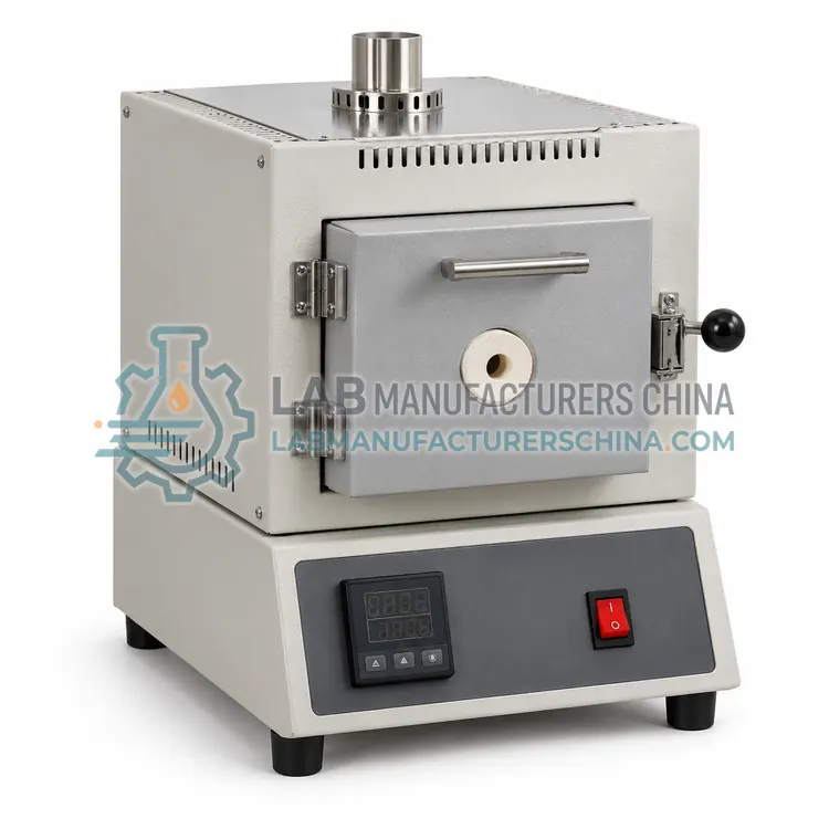 Gas Pycnometer for Plastic Density Measurement — product photo