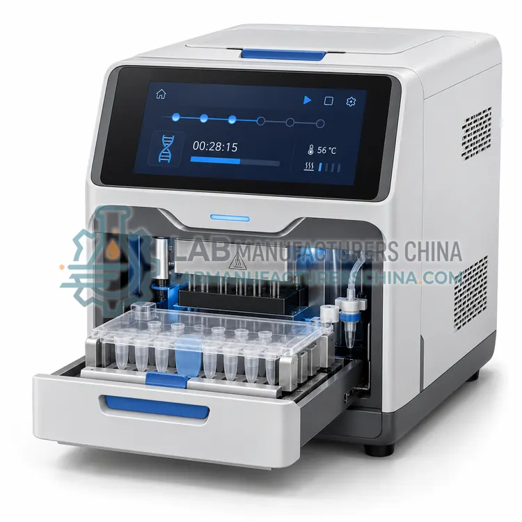 Cartridge-Based Point-of-Care Nucleic Acid Extractor — product photo
