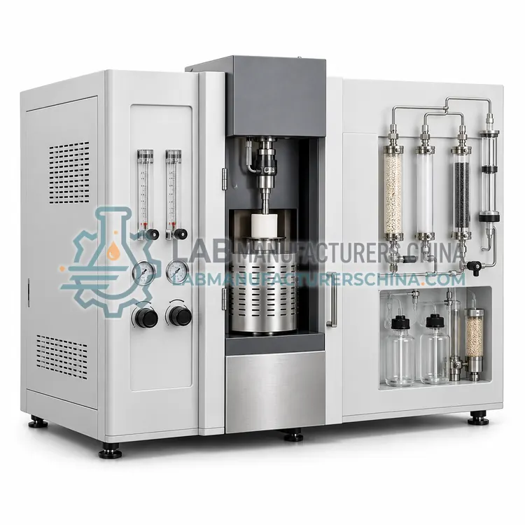 Infrared Induction Furnace Carbon-Sulfur Elemental Analyzer — product photo