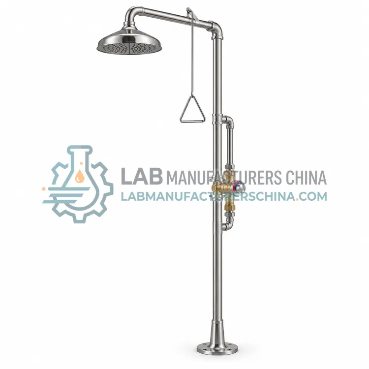 Tempered Water Emergency Shower — product photo