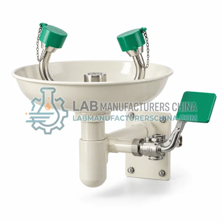 Wall-Mounted Eyewash Station — product photo