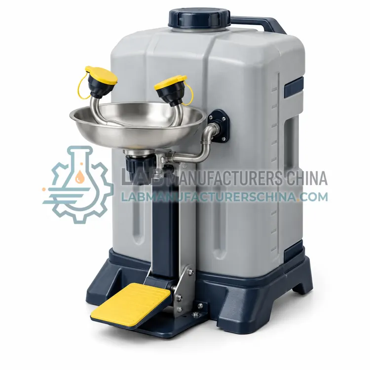 Portable Gravity-Fed Eyewash Station — product photo