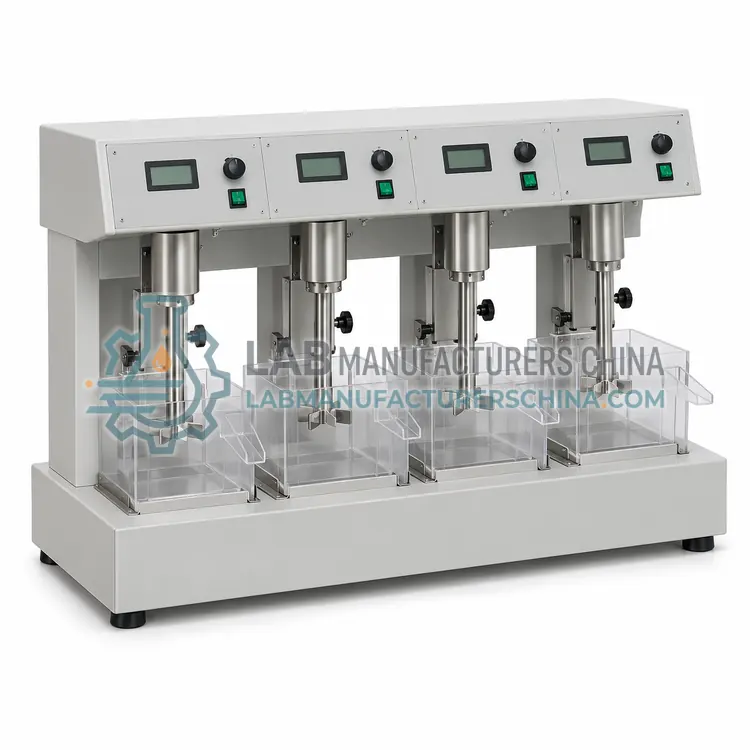 Multi-Cell Laboratory Flotation Bank — product photo