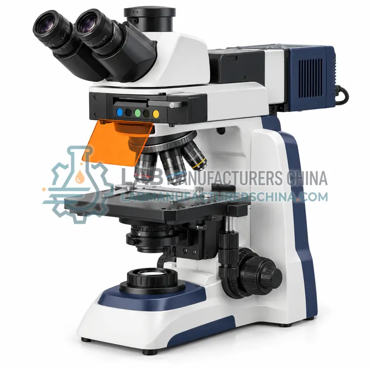 LED Fluorescence Microscope — product photo
