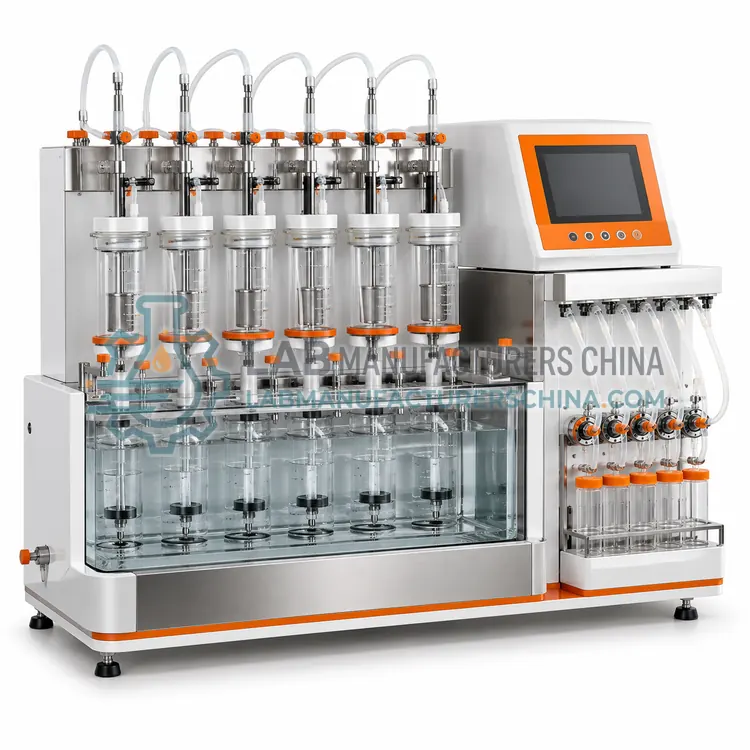 Automated Multi-Channel Flow-Through Dissolution System with HPLC Interface — product photo