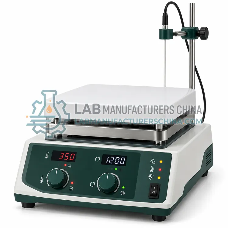 High-Temperature Hotplate Stirrer — product photo