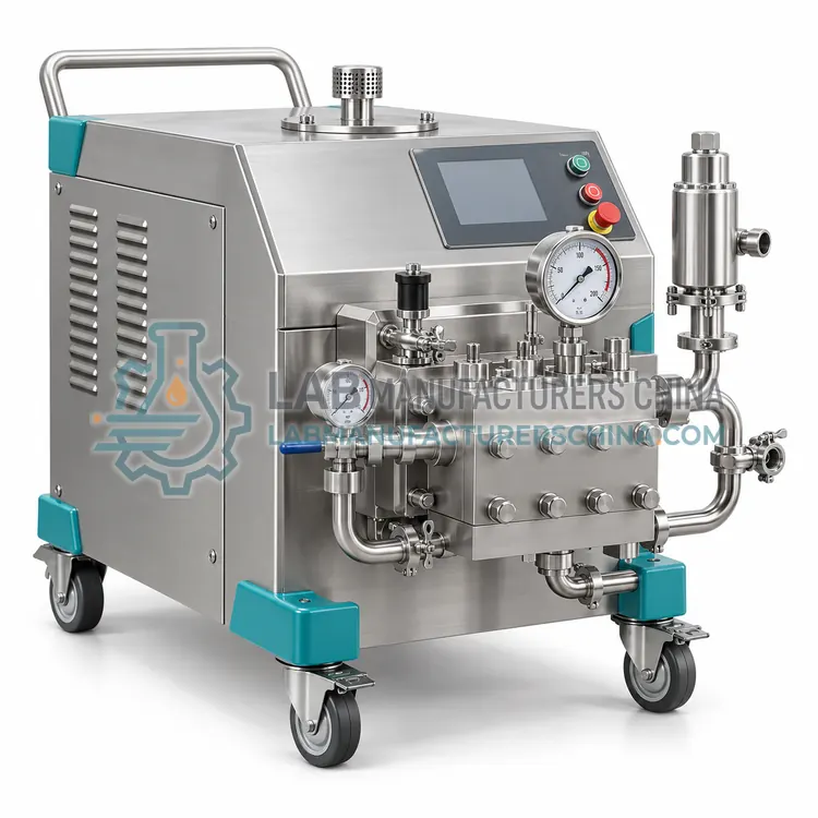 Pilot-Scale High-Pressure Homogenizer — product photo