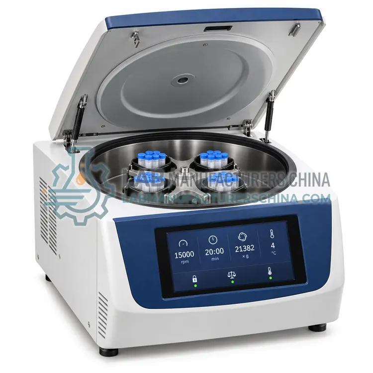 Microprocessor-Controlled High-Speed Centrifuge with Swing-Bucket Rotor — product photo