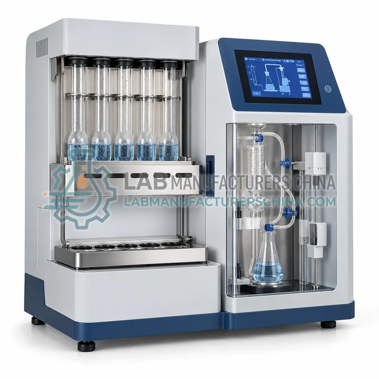Steam Distillation Unit for Kjeldahl Nitrogen — product photo
