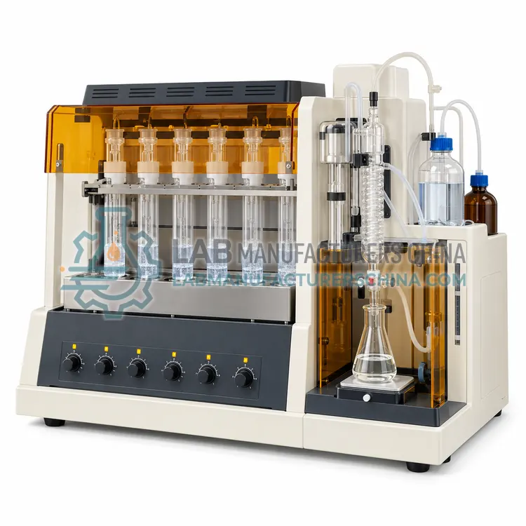 Micro-Kjeldahl Digestion and Distillation System — product photo