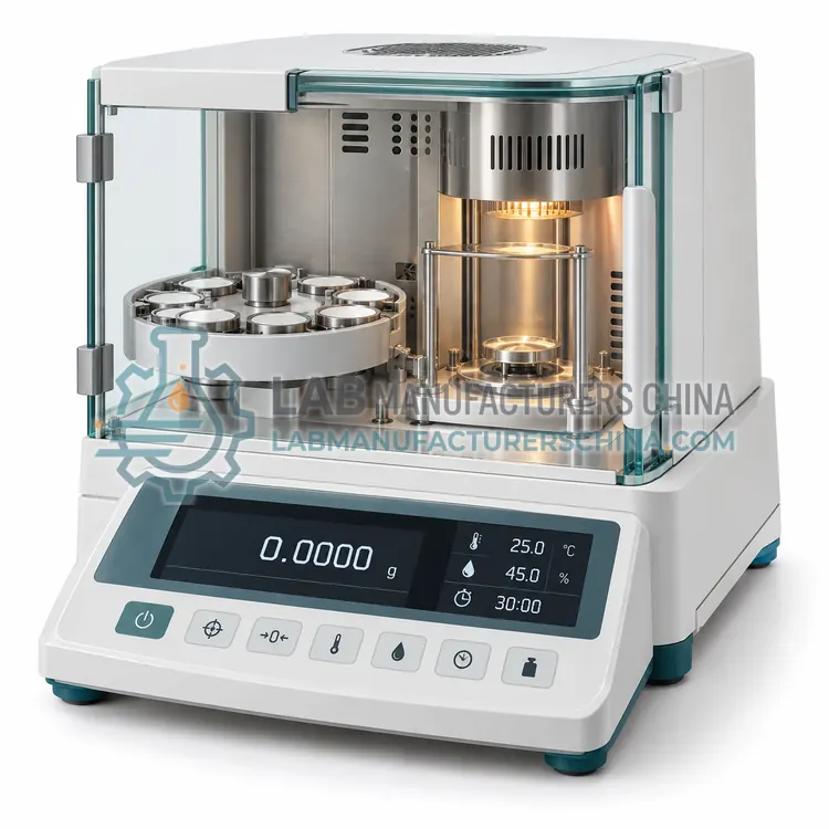 Filter Weighing Microbalance with Conditioning Chamber — product photo
