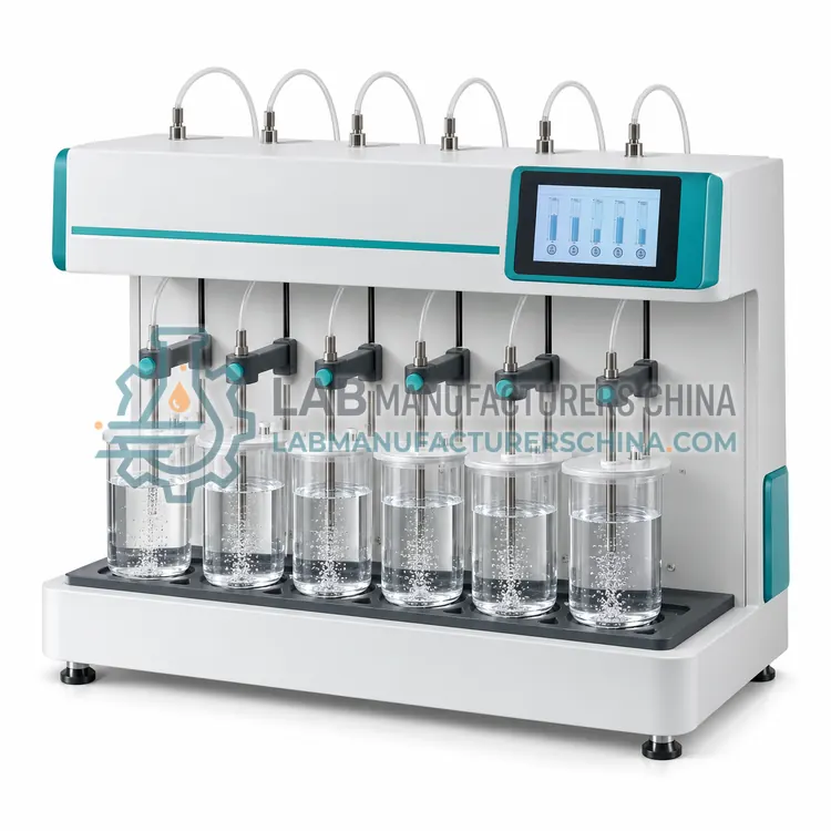 Helium Sparging Dissolution Media Degassing Station — product photo