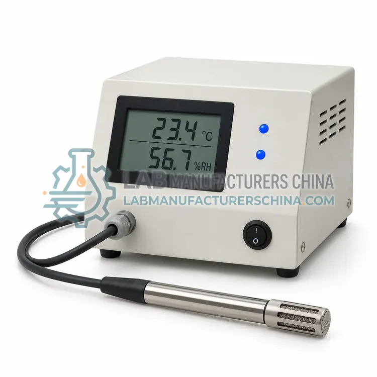 Digital Temperature and Humidity Meter with Reference Probe — product photo