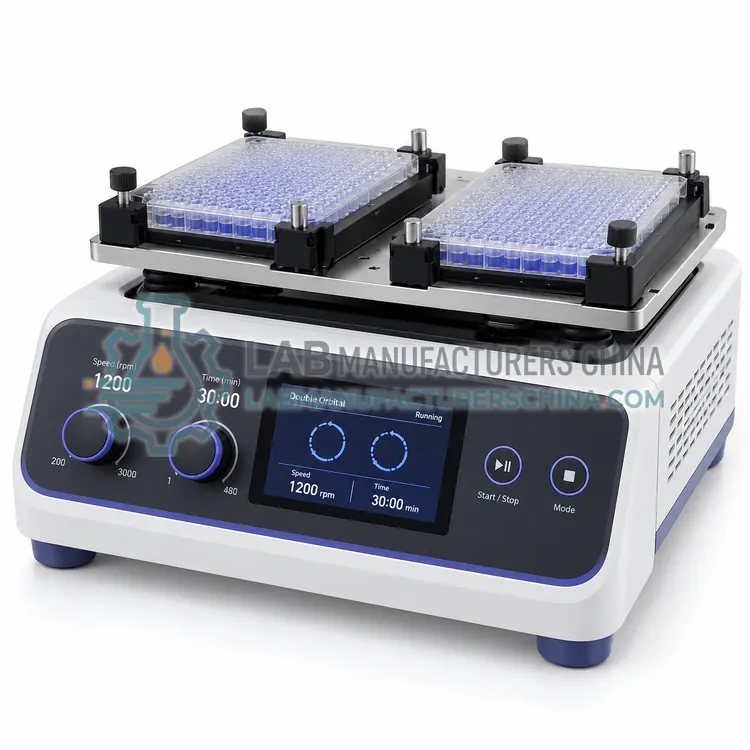 Double-Orbital Microplate Shaker for 384-Well Plates — product photo
