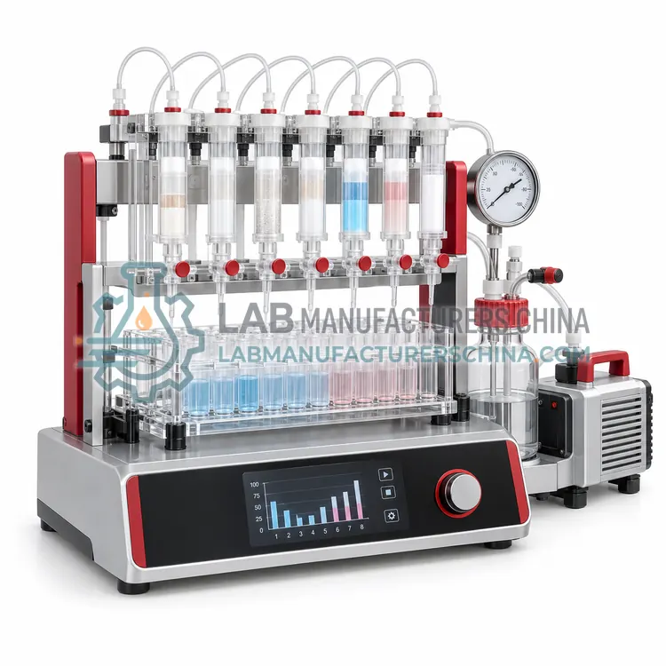 Vacuum Manifold Column Purification System — product photo