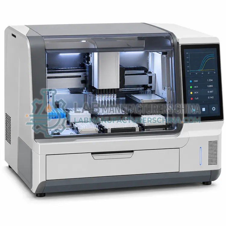 Automated Nucleic Acid Quantification and Normalization Workstation — product photo