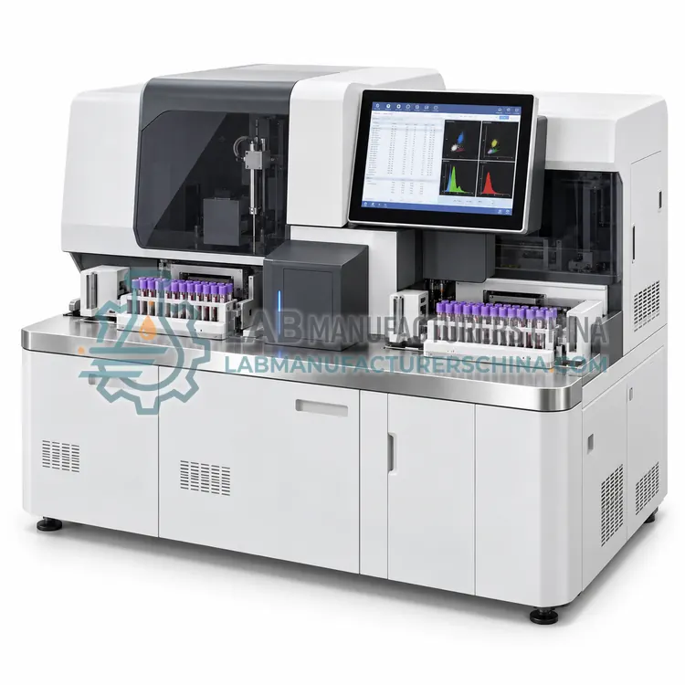5-Part Hematology Analyzer with Autoloader and Barcode — product photo