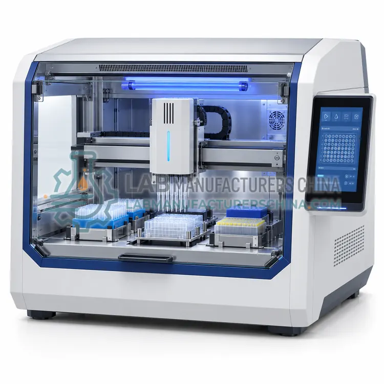 自动化 PCR 配制工作站 — 产品图片