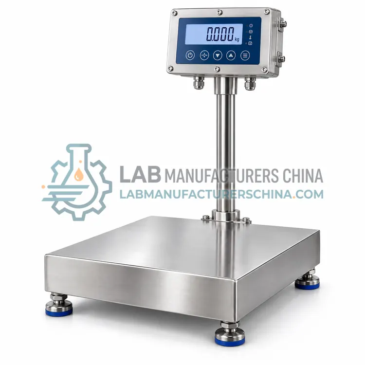Stainless Steel Washdown Platform Balance (IP68) — product photo
