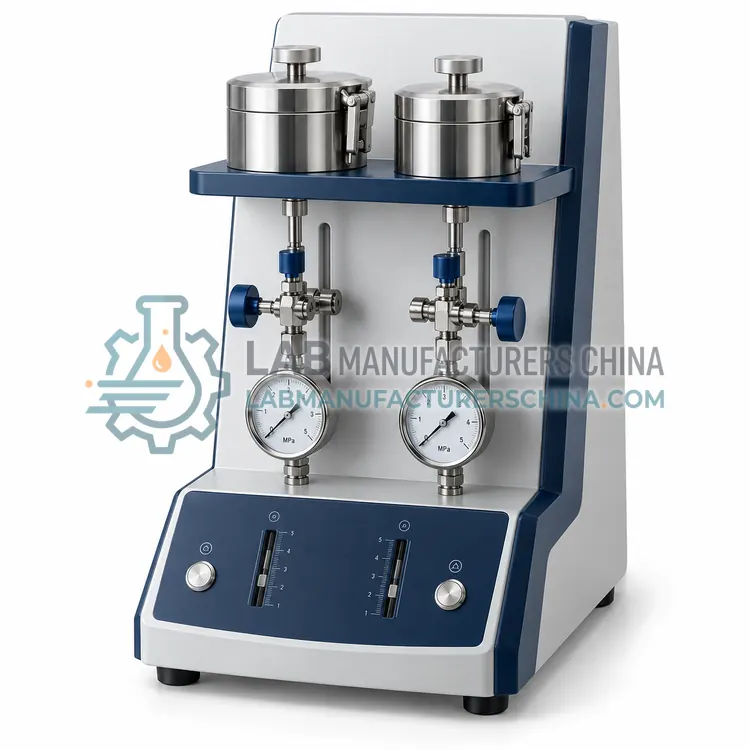 Helium Pycnometer for True Density and Closed Porosity — product photo