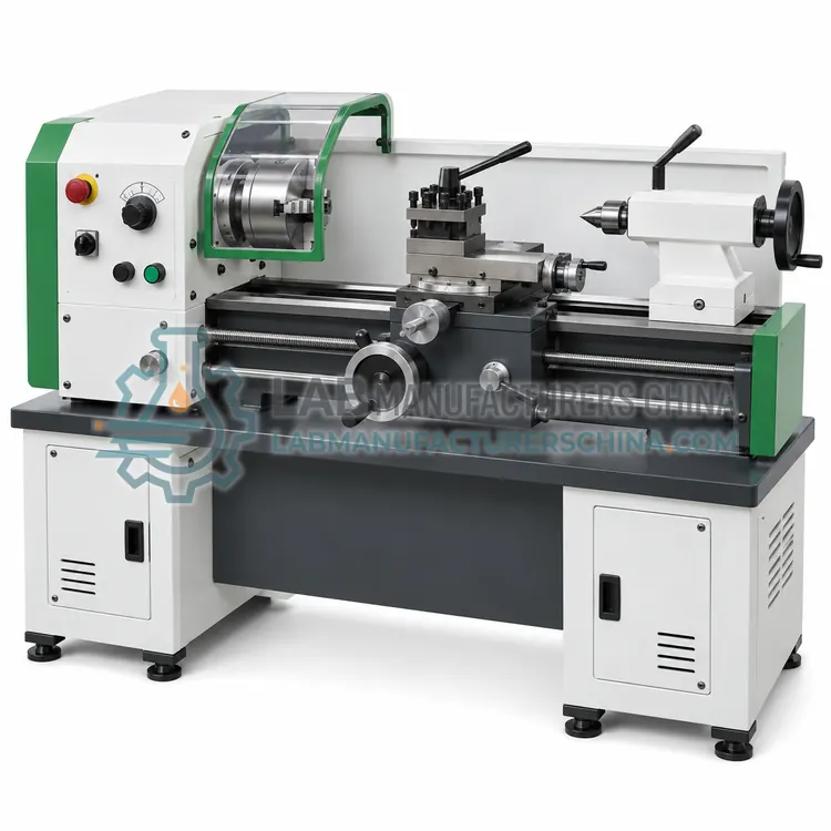 Laboratory Lathe for Metal Sample Turning — product photo