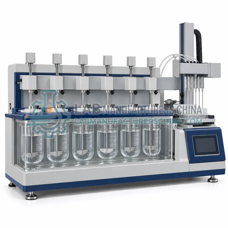 Syringe-Pump Automated Dissolution Sampler — product photo