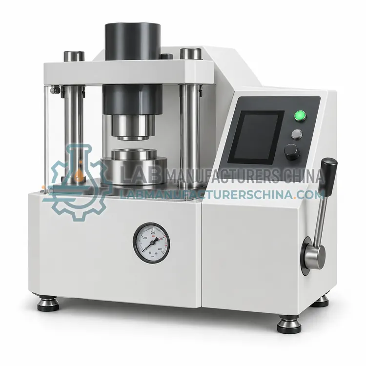 Hydraulic Pellet Press for XRF Sample Preparation — product photo