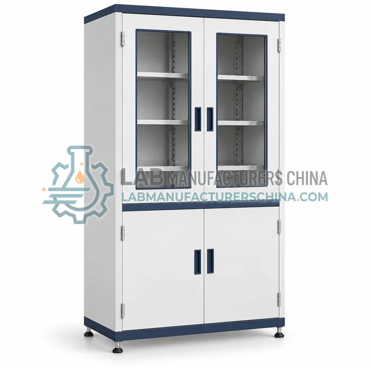 Tall Full-Height Laboratory Storage Cabinet — product photo
