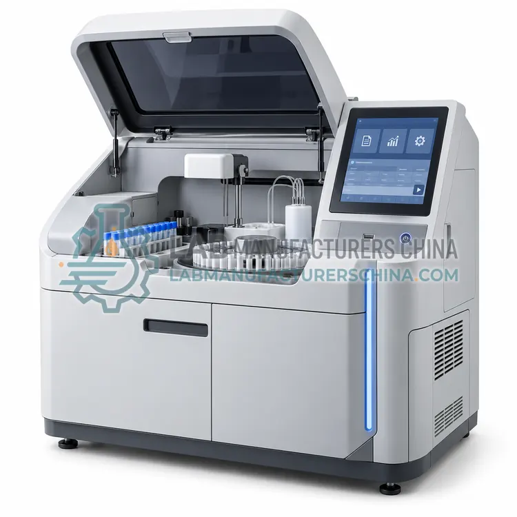 Semi-Automatic Biochemistry Analyzer with Integrated Incubator — product photo