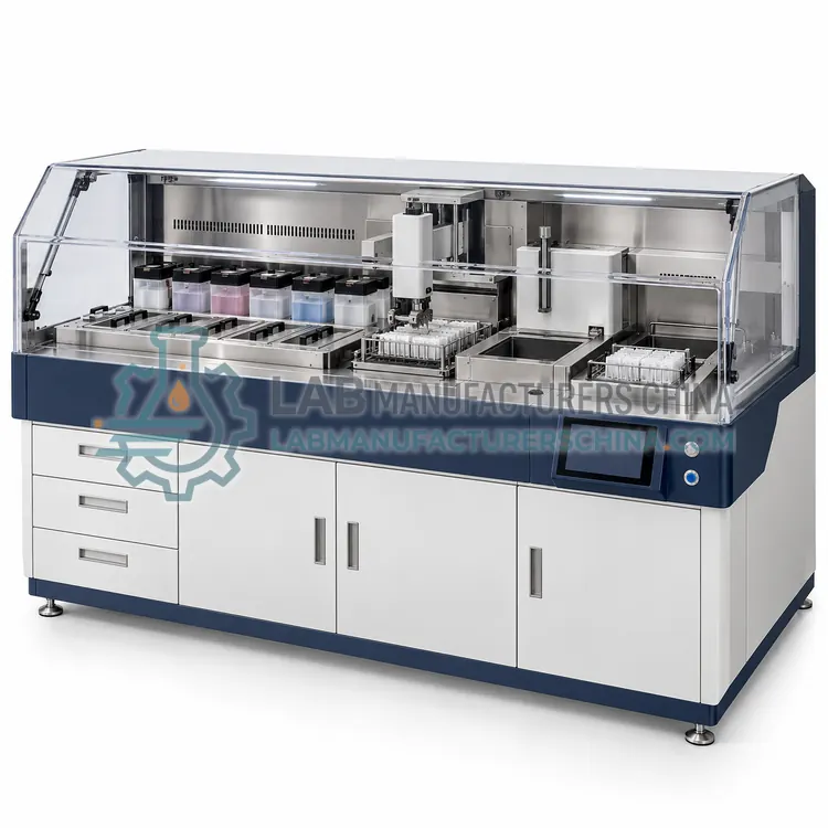 Integrated Stainer-Coverslipper Workstation — product photo