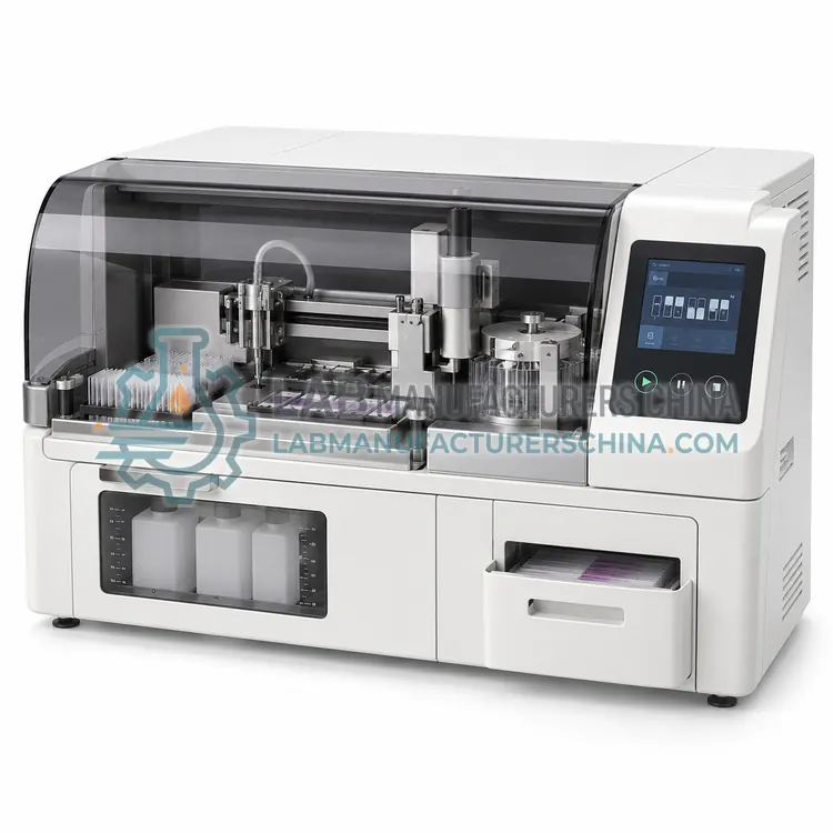Slide Preparation System with Integrated Coverslipper — product photo